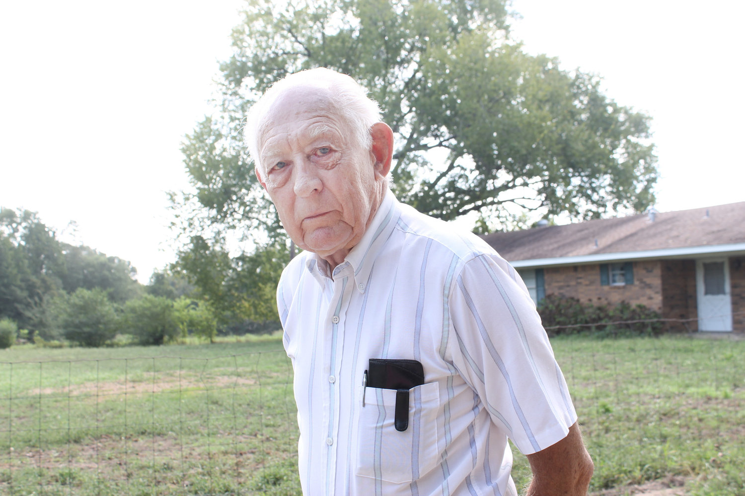 Retirement reward – After retiring as an airline mechanic, Leo Hala moved to property that his grandfather bought in 1912 west of Mineola and is happy to be on his family’s land.