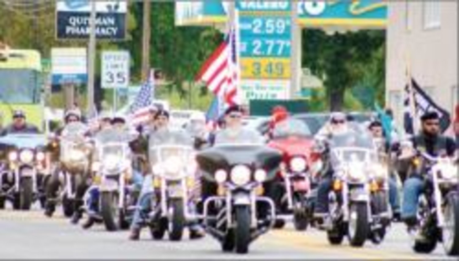 The Black Beret Motorcycle Club led the Veteran's Day Parade in Quitman last Saturday to kick-off Quitman's "Salute to Veterans" held Saturday at Governor Hogg City Park.