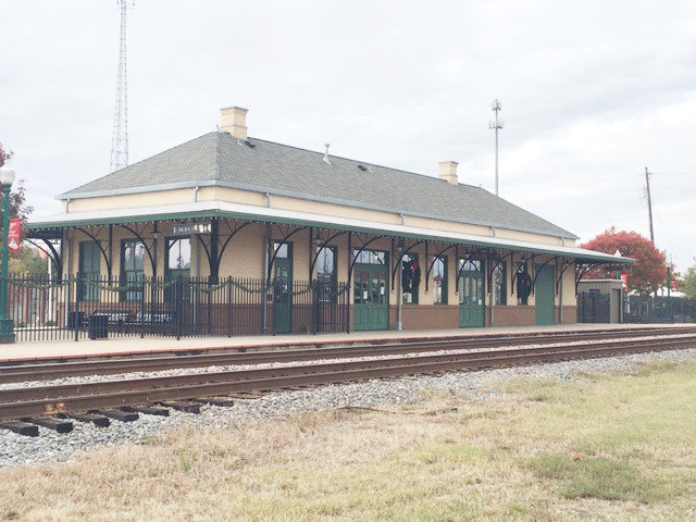 The 111-year-old Mineola train depot is located at 115 East Front Street next to the tracks. (Courtesy photo)