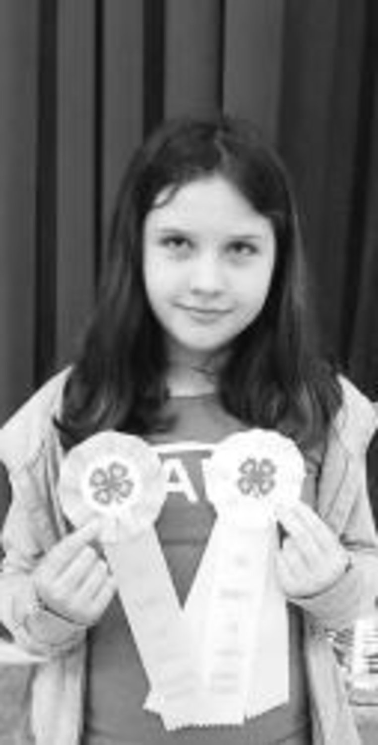 Wood County 4-H member Sara Cross has been competing in the District 4-H Virtual Fishing Tournament and received 3rd place and 4th Place awards from a very competitive field of 4-H members in the 22 county District. Sara is the daughter of David & Leann Cross of Alba.