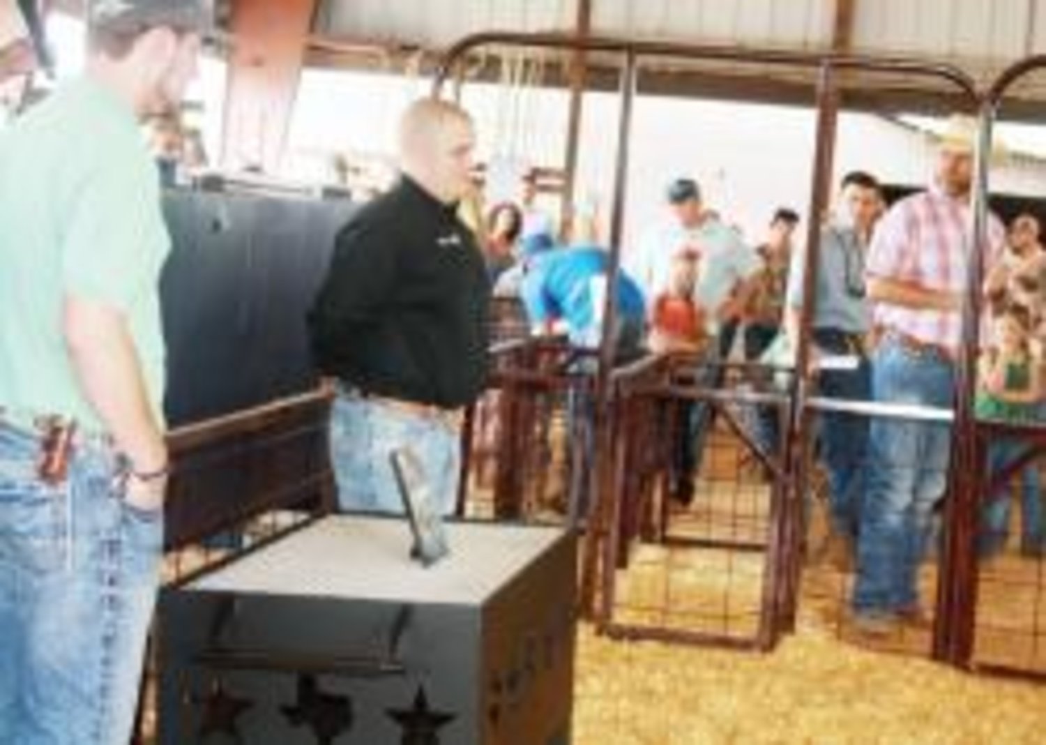 Quitman FFA member Hill Norris was the Grand Champion Ag Mechanics winner at the Wood County Junior Livestock Show.
