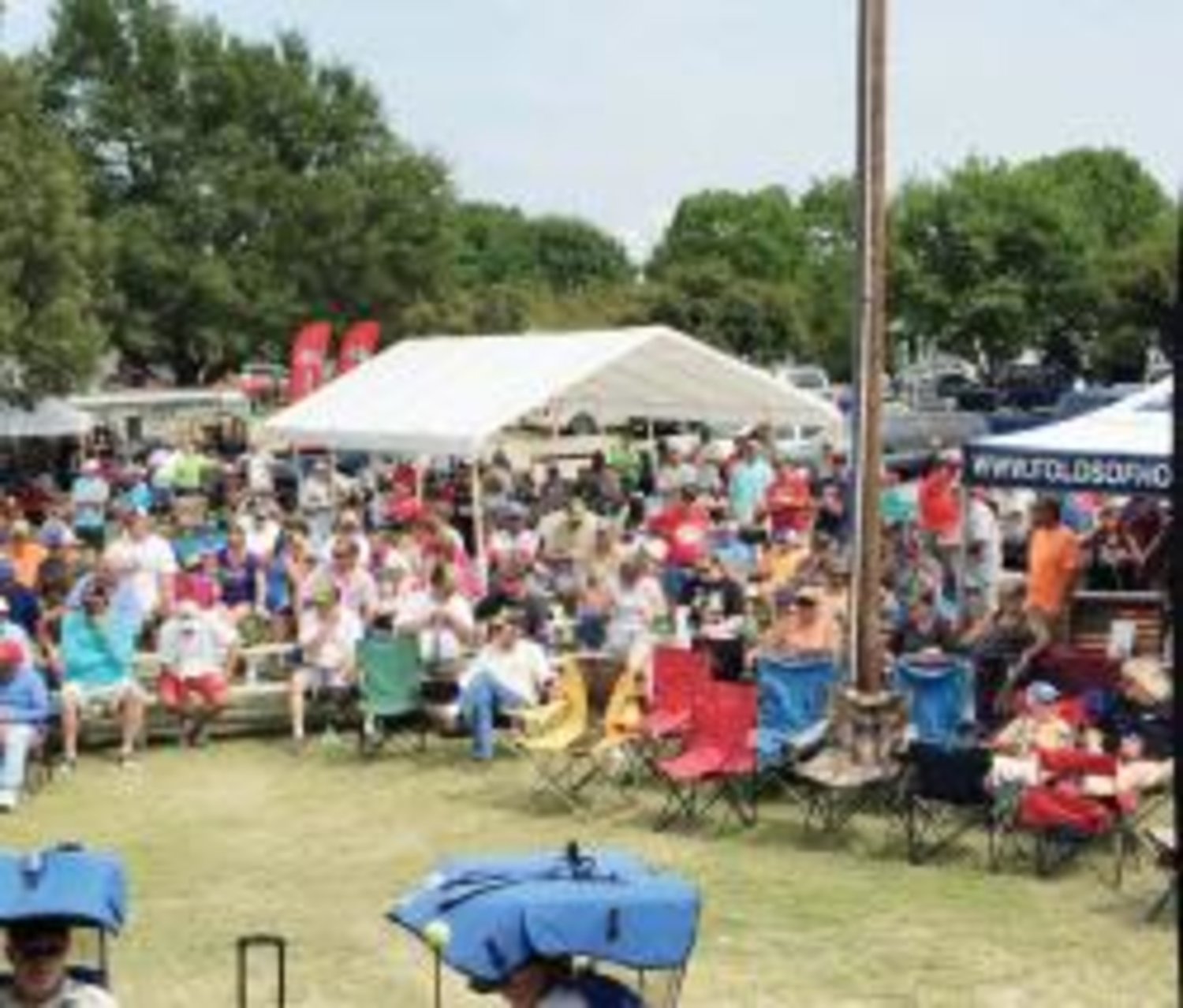 There was a big crowd on hand Sunday afternoon at Lake Fork Marina for the final day of the Sealey Outdoors Big Bass Splash.