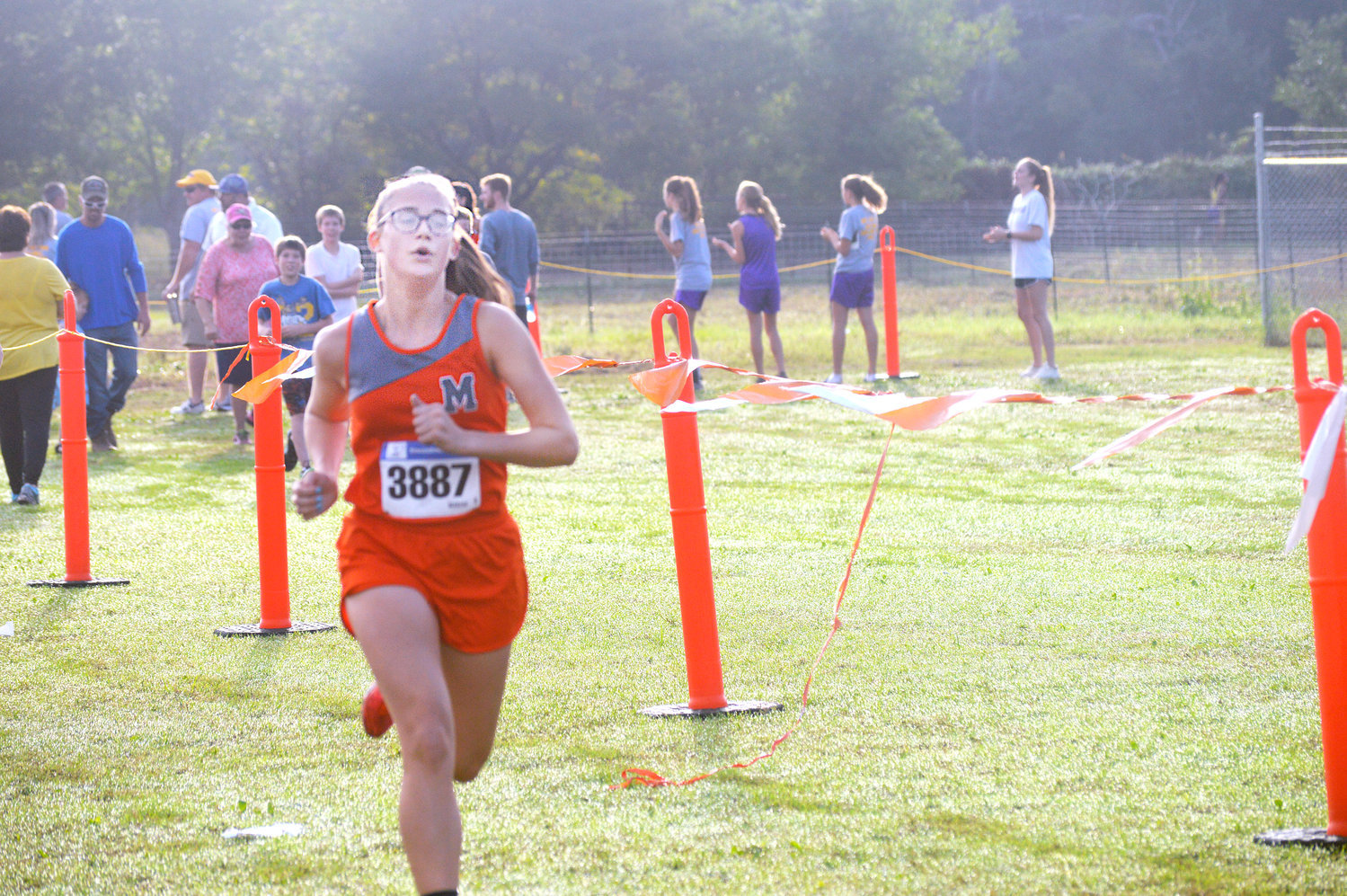 Mineola’s Hannah Zoch had a second place finish with a time of 13:33.33 at the district cross country meet held in Mineola Saturday.