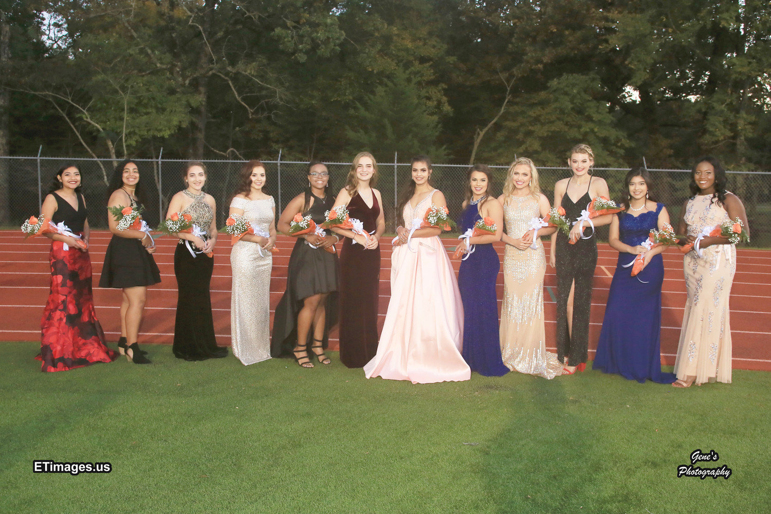 Mineola High School Homecoming Court. (Photo by Gene’s Photography/ETimages.us)