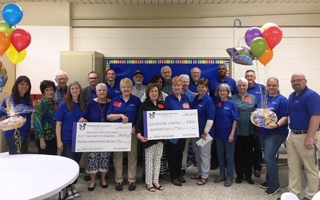 Donors to the Hawkins ISD Education Foundation gathered for its first Prize Party on May 10. The foundation issued $13,000 for teacher grants in its inaugural year of existence.