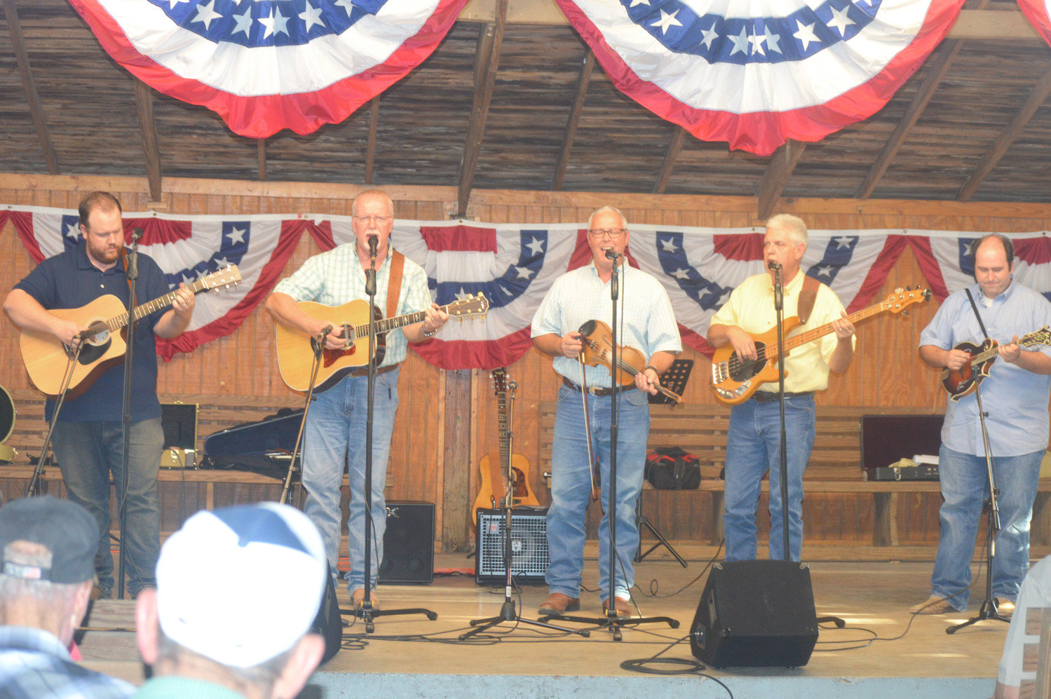 Right Direction Bluegrass played their special brand of gospel music Friday night at the 116th Old Settlers Reunion in Quitman at Jim Hogg City Park.