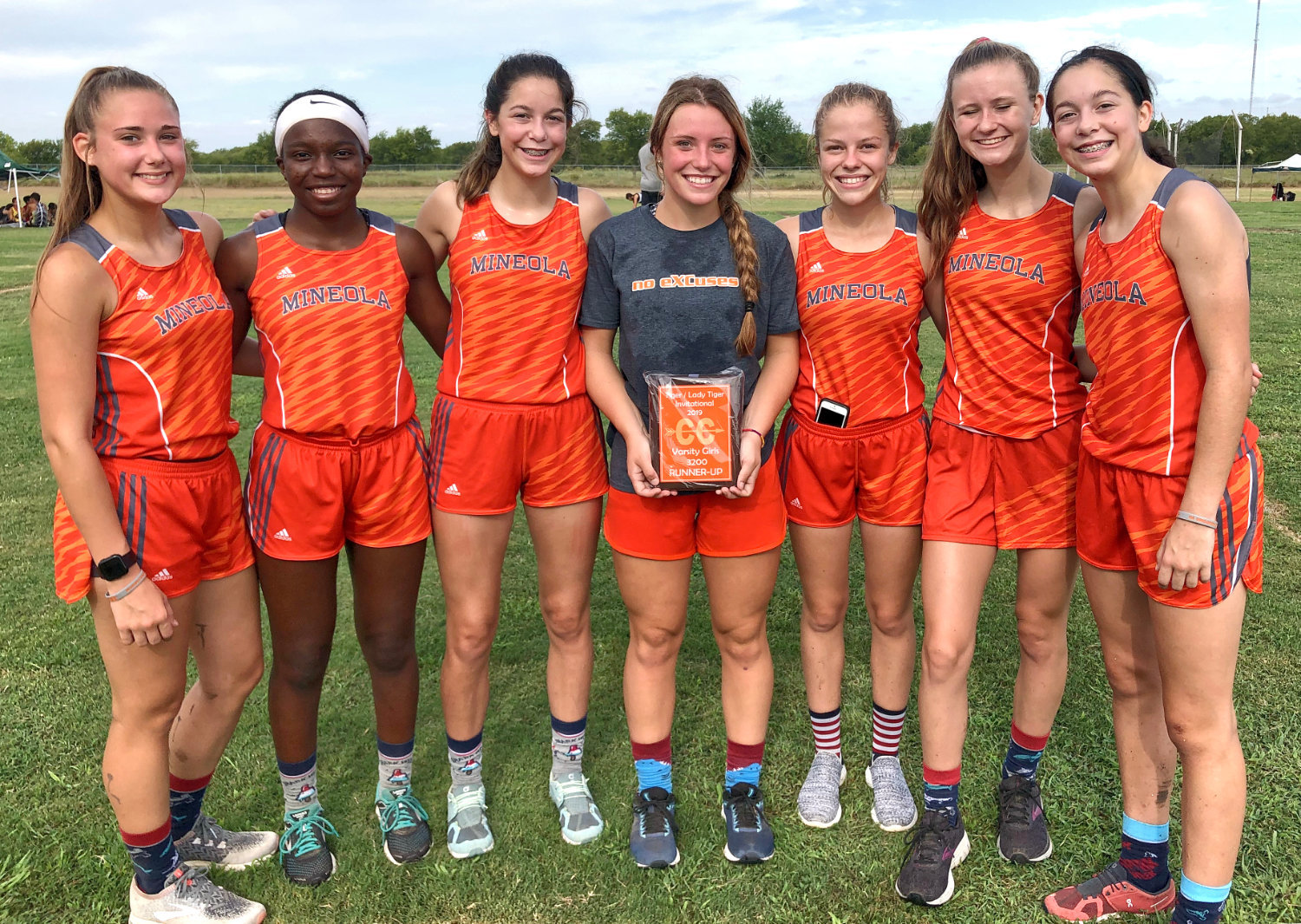 The Lady Jacket girls cross country team finished second at the Commerce Invitational Aug. 24