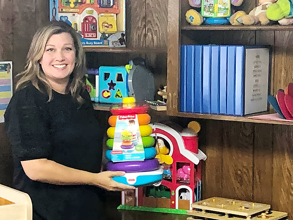 Dana Reynolds is the director of Bulldog Early Learning Center, a childcare facility for Quitman ISD teachers and staff. She is preparing to open the facility Aug. 10.